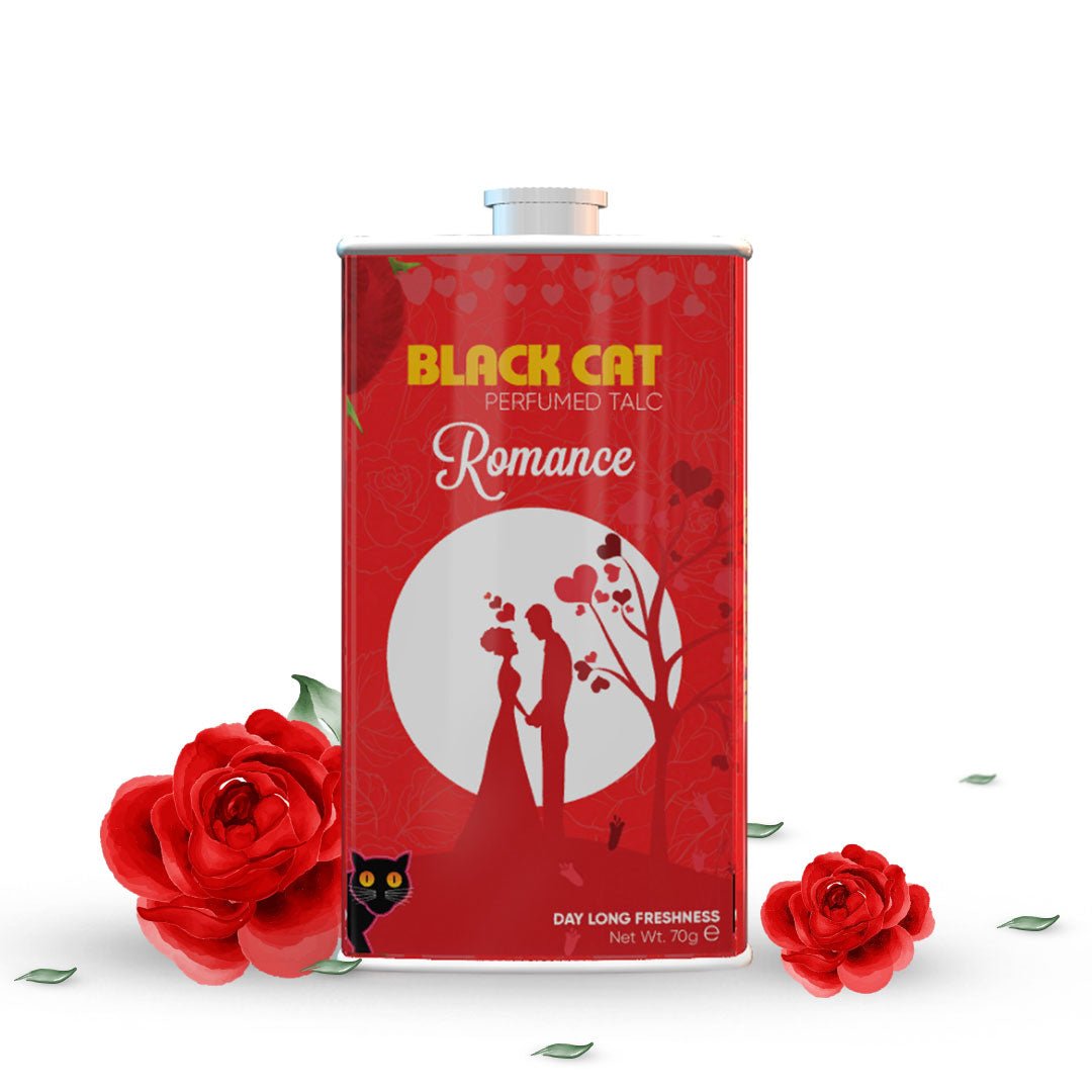Black Cat Romance (70g) Talcum Powder - Black Cat
