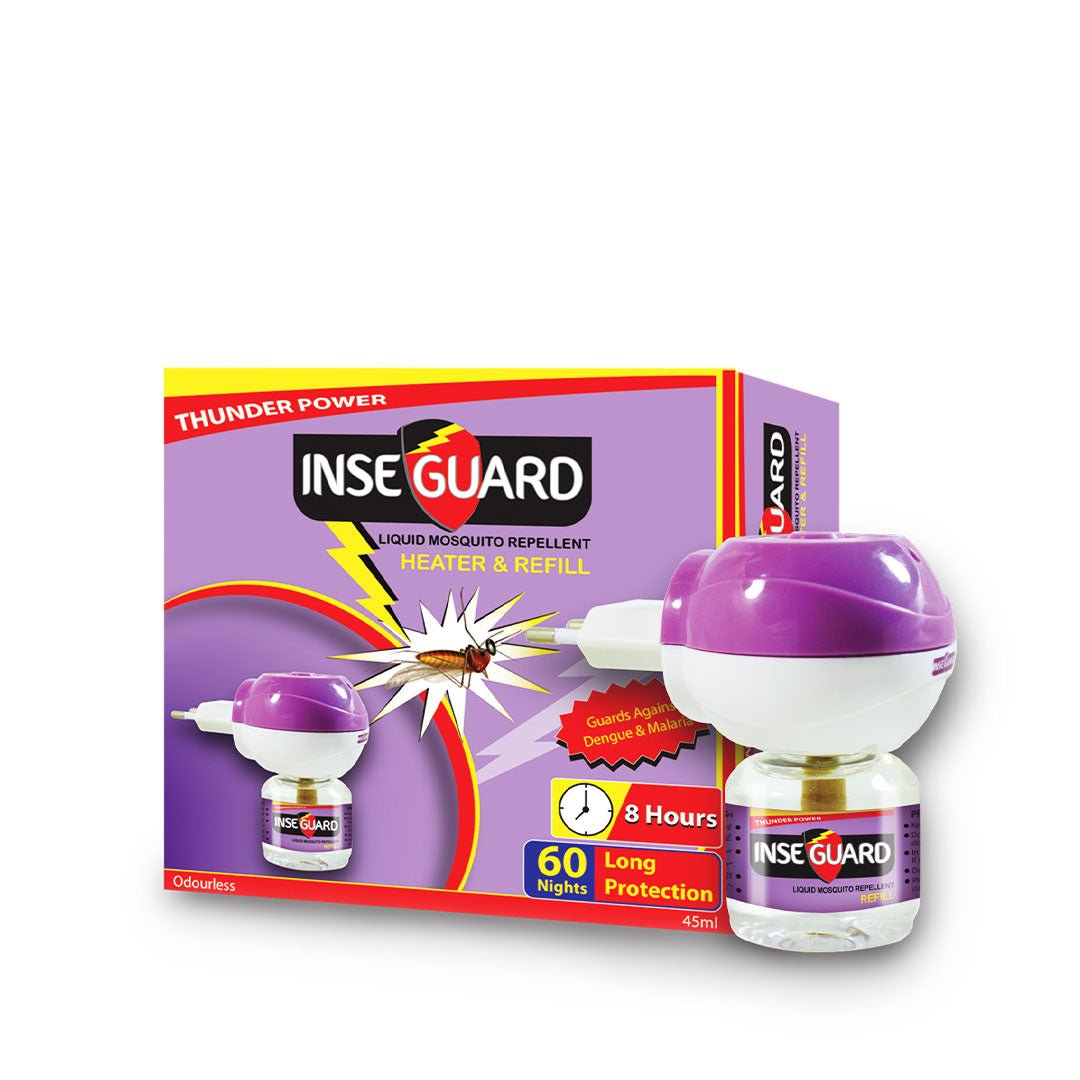 Best Inseguard Liquid Mosquito Repellent Combo 45 ML Online In Pakistan - Oringial Inseguard Products