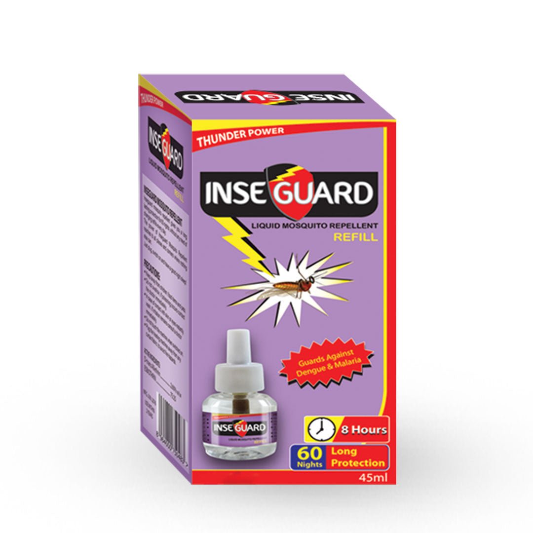 Best Inseguard Liquid Mosquito Repellent Refill (Odourless) 45 ML Online In Pakistan - Oringial Inseguard Products