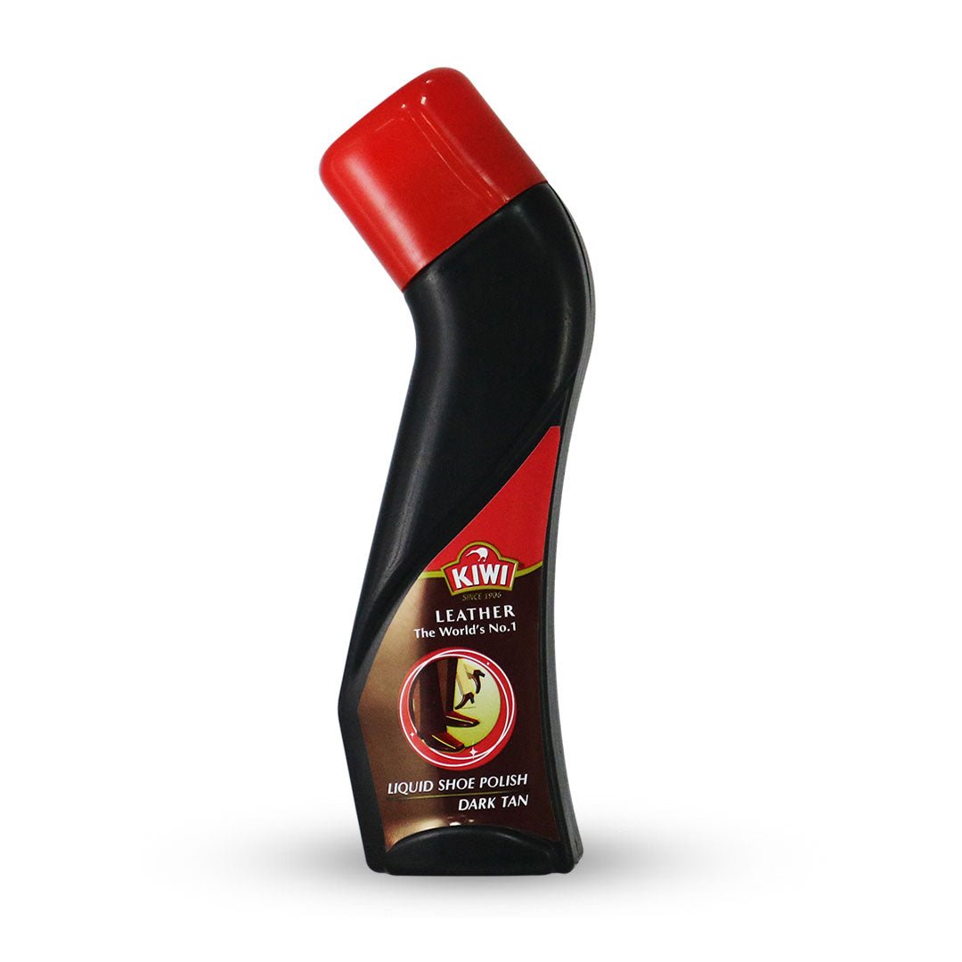 Best Liquid Shoe Polish Dark Tan (75 ML) Online In Pakistan - Oringial Kiwi Products
